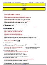 Bài tập Hình học Lớp 10 - Chương I Vectơ - Trương Ngọc Vỹ (Kèm đáp án)